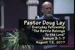 Sermon – Doug Lay – 8-12-17