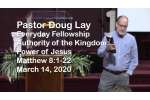 Sermon – Doug Lay – 3-14-20