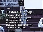 Sermon – Doug Lay – 9-12-20