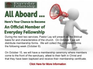 Everyday Fellowship Member Signup